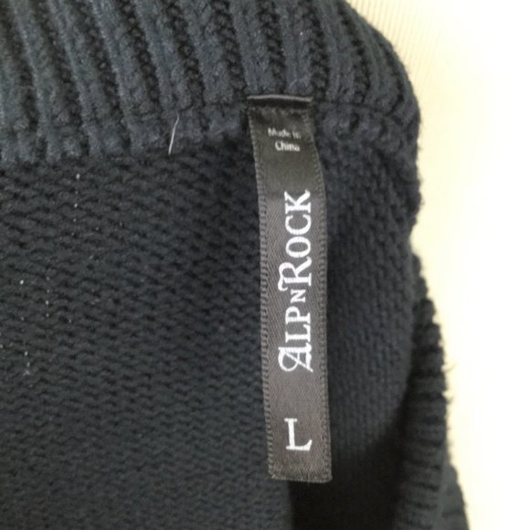 NWOT Alp n Rock  ANR Logo Sweater l - Picture 5 of 8